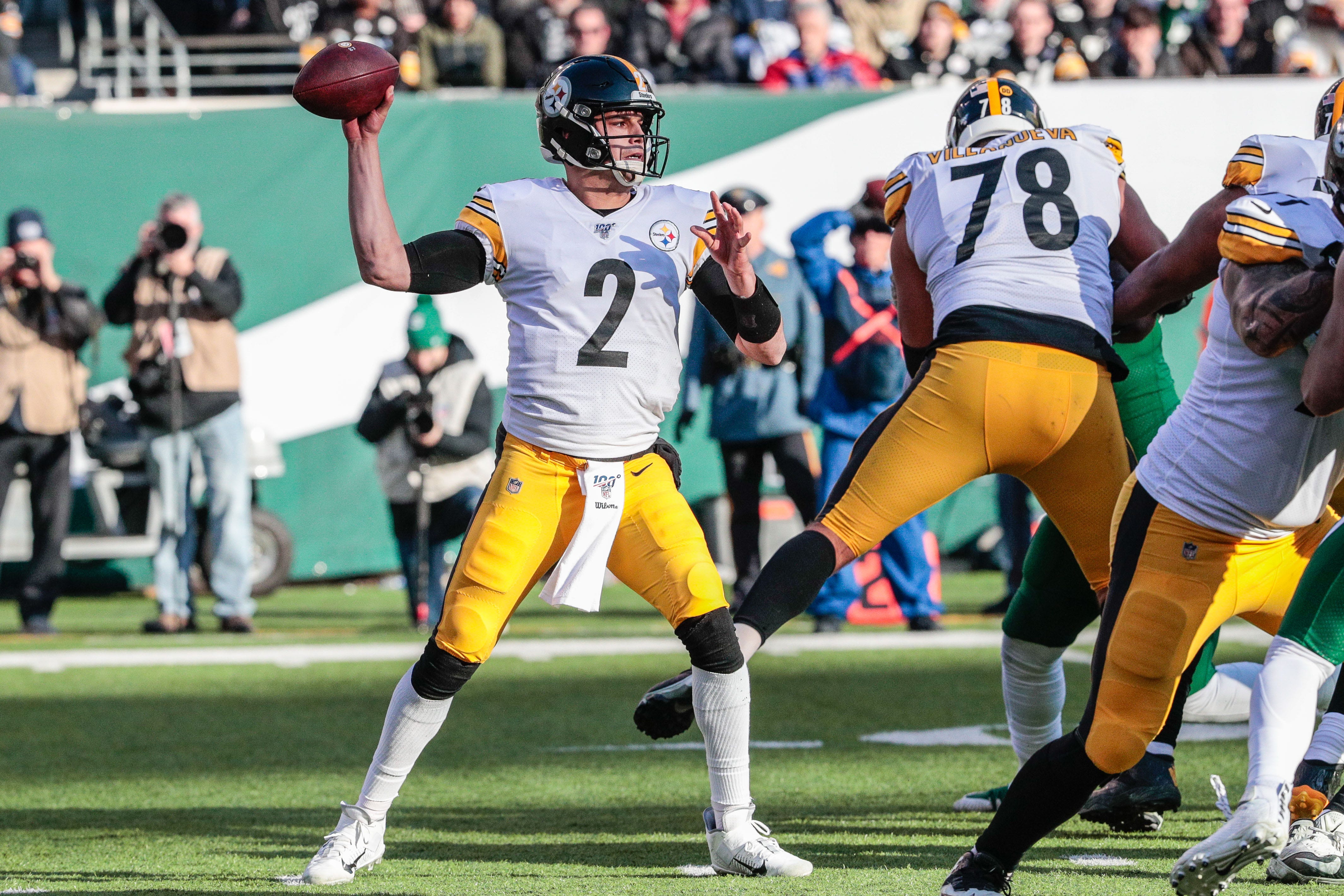 mason rudolph steelers jersey